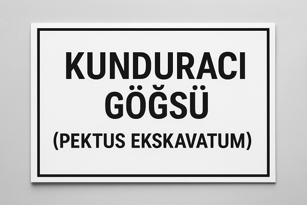 Kunduracı Göğsü (Pektus Ekskavatum) Nedir? Belirtileri ve Tedavi Yöntemleri
