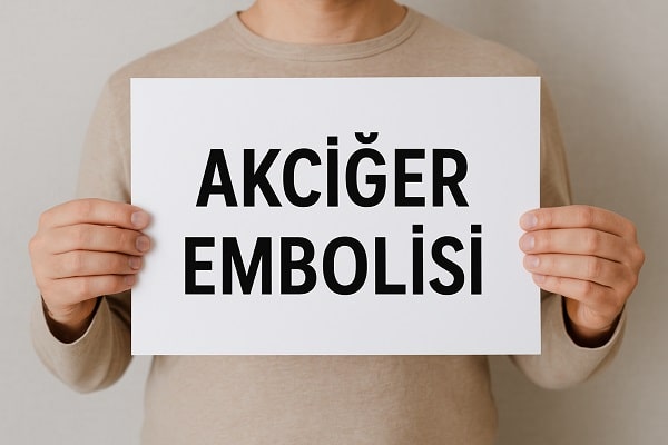 Akciğer Embolisi Nedir? Belirtileri ve Tedavi Yöntemleri